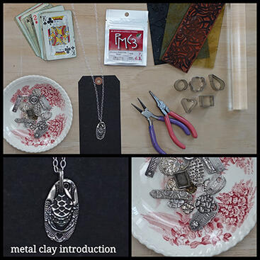 Precious Metal Clay Pendants